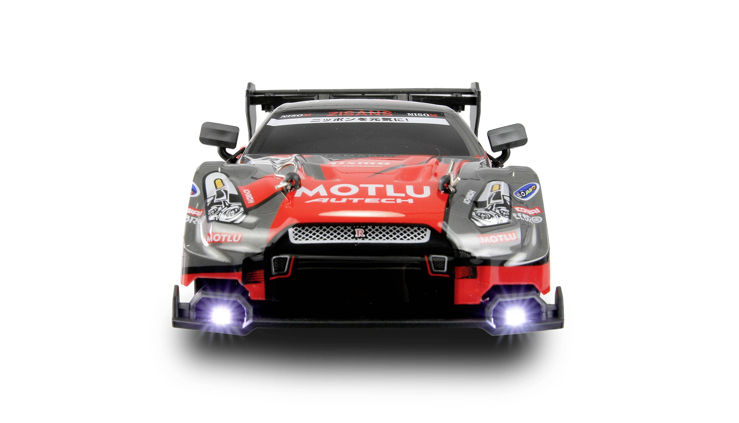 Amewi 21112 Drift Racing Car 1:24 RC Einsteiger Modellauto Elektro Sportwagen Allradantrieb (4WD) inkl. Akku und Ladekabel, mit