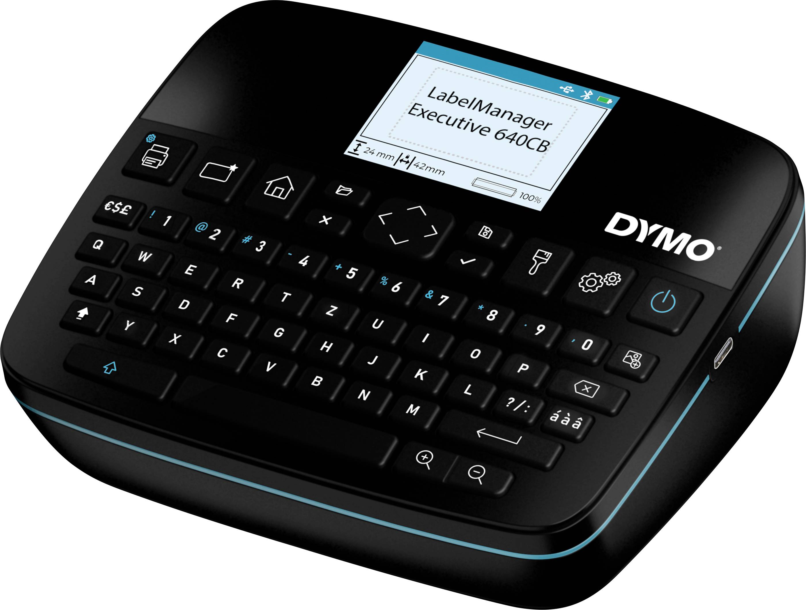 DYMO LabelManager Etikettendrucker Geeignet für Schriftband: D1 6 mm, 9 mm, 12 mm, 19 mm, 24mm