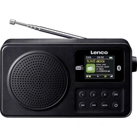 Lenco PDR-033BK Kofferradio DAB+, FM Schwarz Lenco PDR-033BK Kofferradio DAB+, FM Schwarz