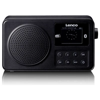 Lenco PDR-033BK Kofferradio DAB+, FM Schwarz Lenco PDR-033BK Kofferradio DAB+, FM Schwarz