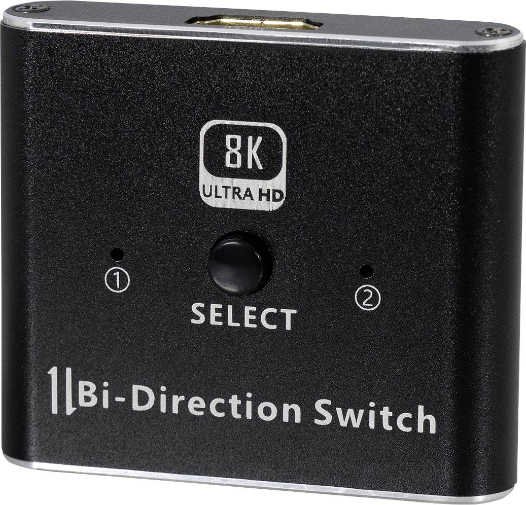 Maxtrack 1+2 Port HDMI-Switch 7680 x 4320 Pixel