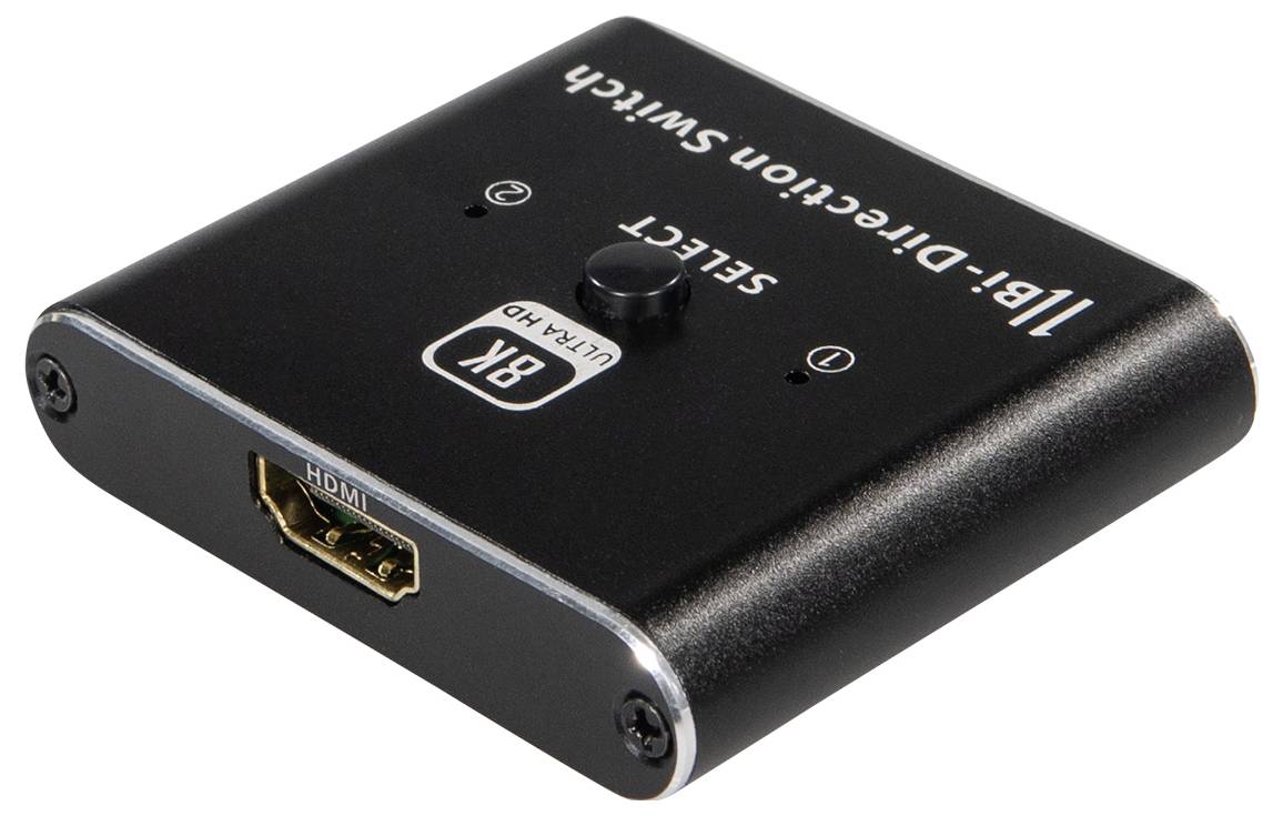 Maxtrack 1+2 Port HDMI-Switch 7680 x 4320 Pixel