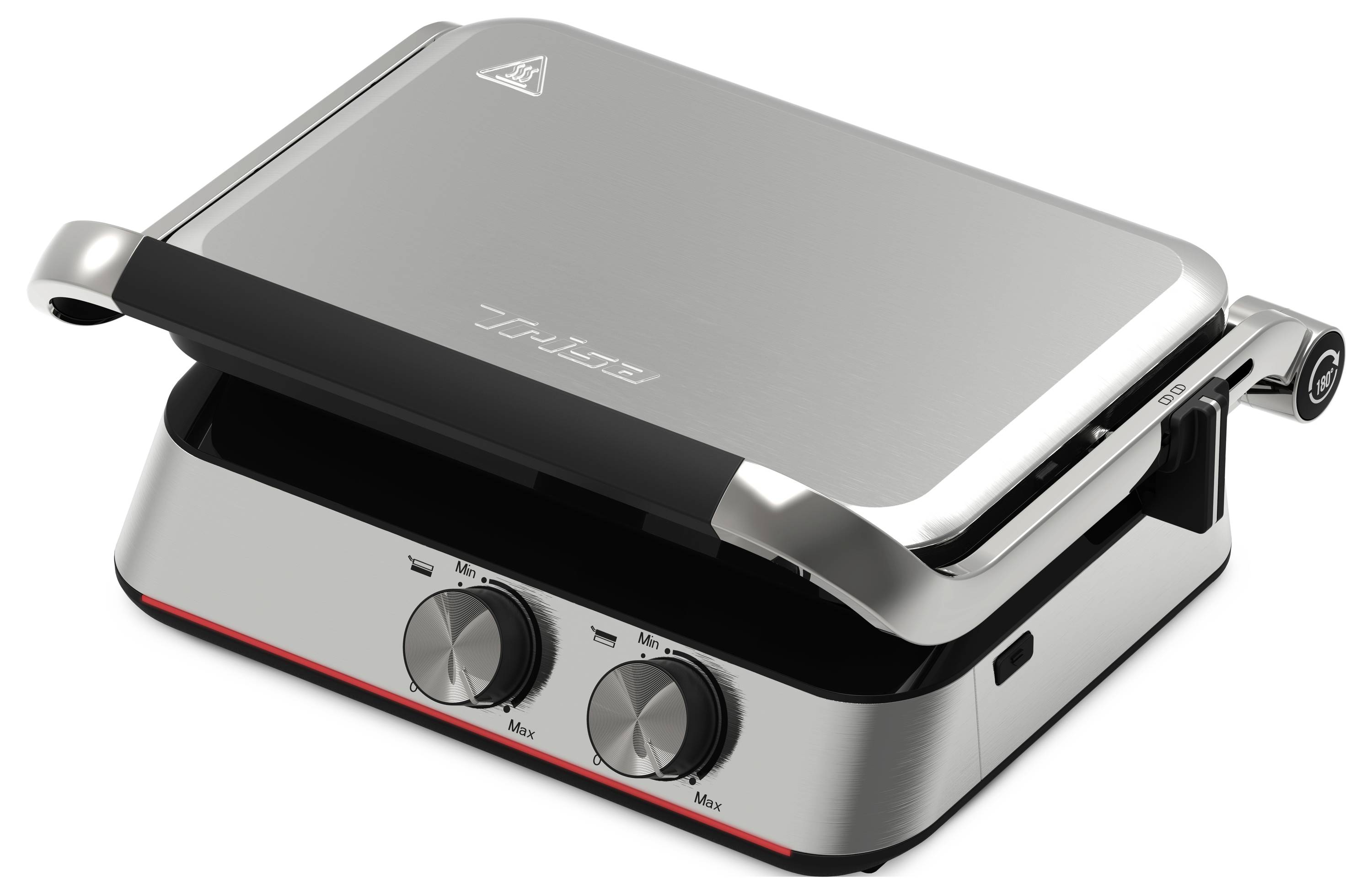 Trisa Prime Panini Elektro Kontaktgrill Edelstahl