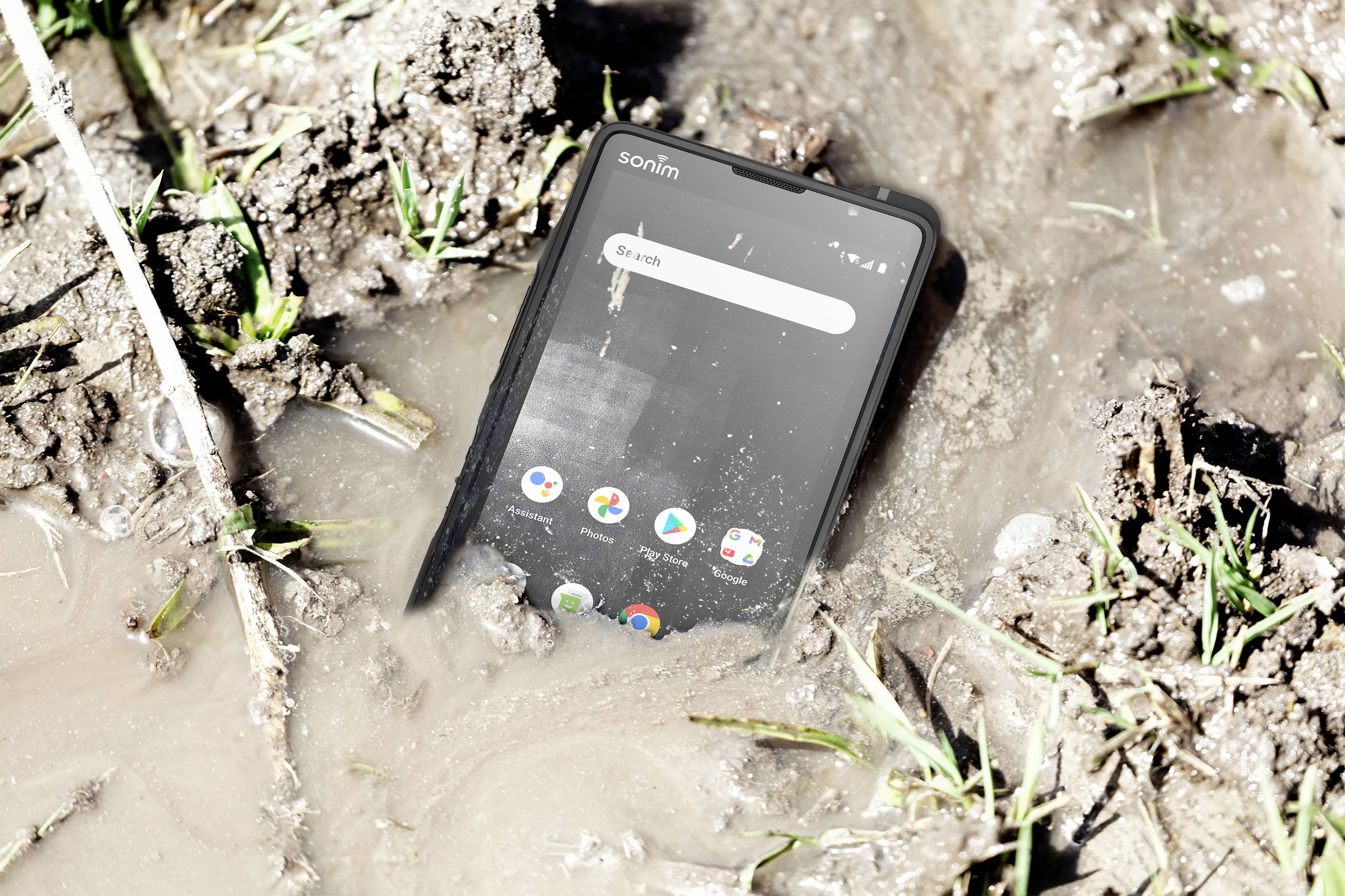 Sonim XP10 5G 128 GB EU-Ware 128 GB Schwarz 14 cm (5.5 Zoll) Outdoor Smartphone