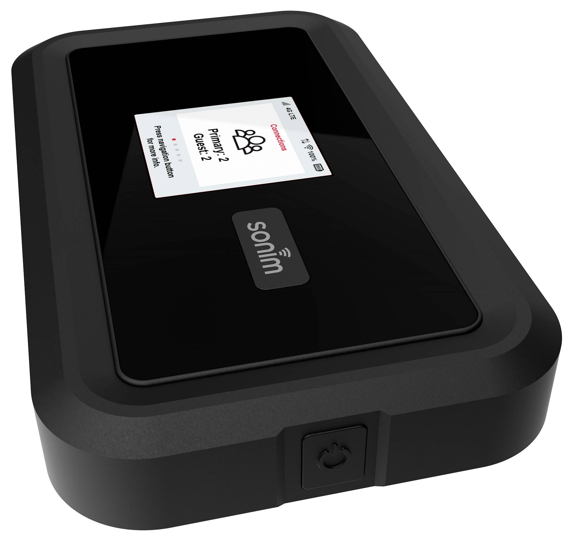 Sonim H100 Mobiler 4G-WLAN-Hotspot bis 32 Geräte Schwarz