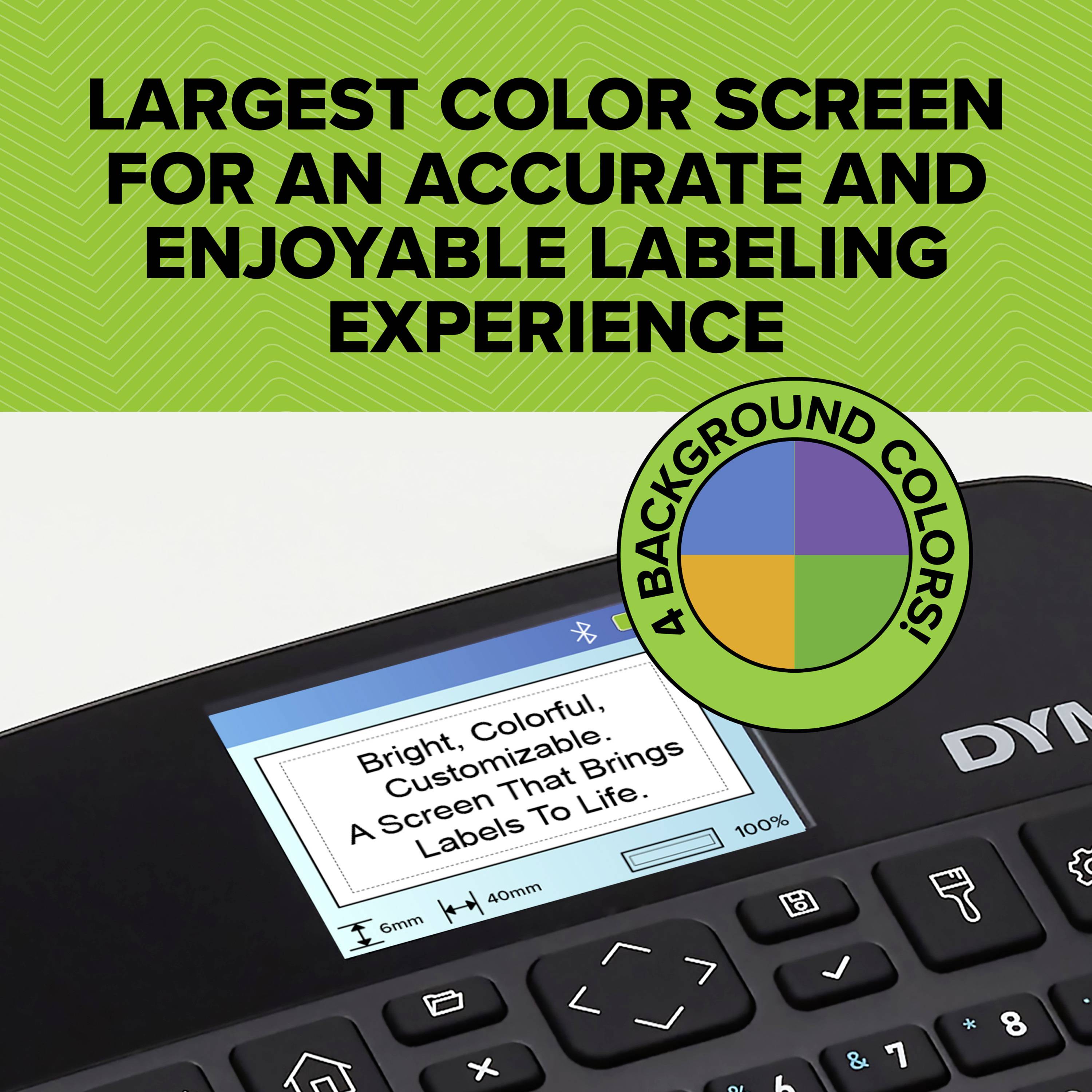 DYMO LabelManager 640 CB Etikettendrucker Geeignet für Schriftband: D1 6 mm, 9 mm, 12 mm, 19 mm, 24 mm