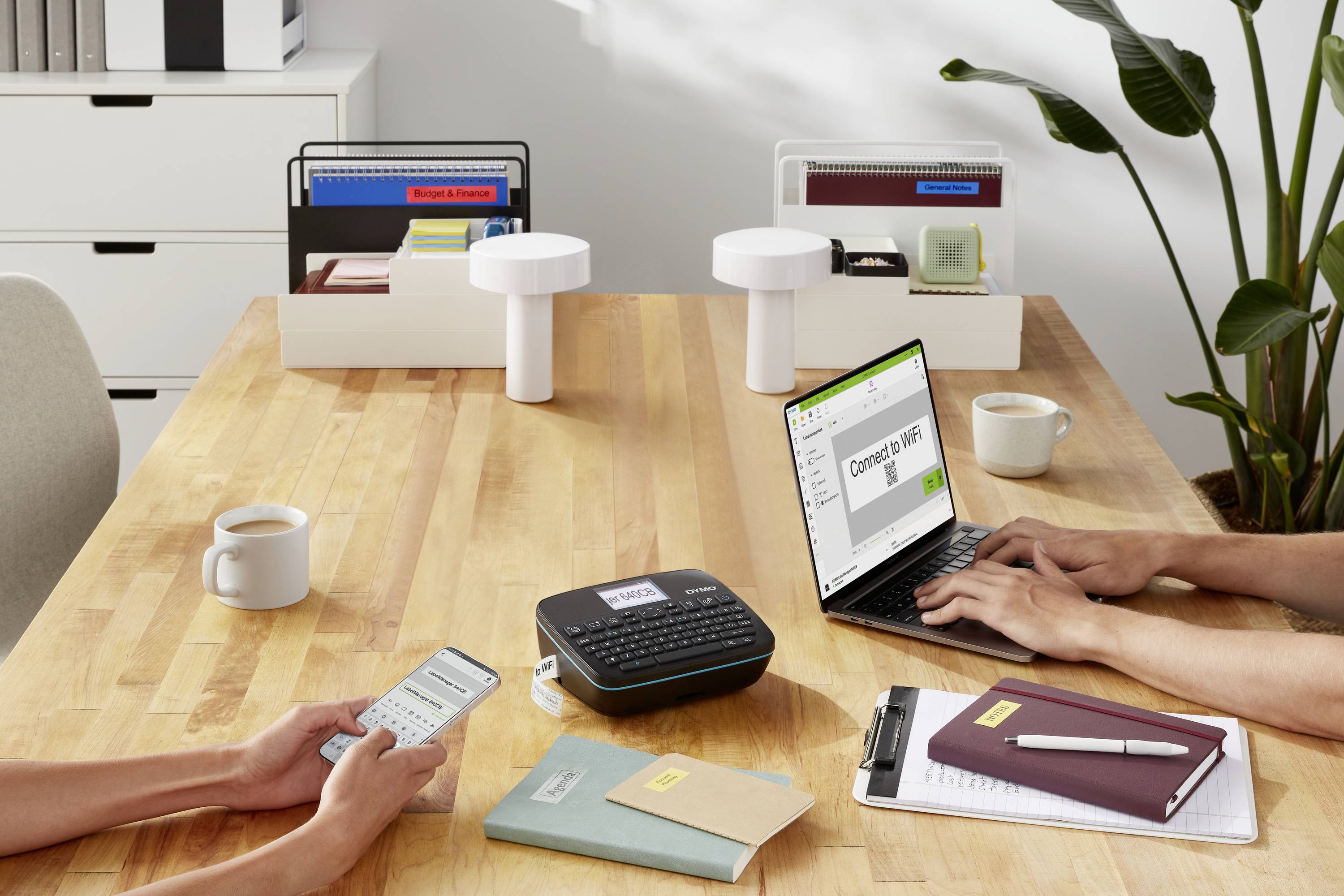 DYMO LabelManager 640 CB Etikettendrucker Geeignet für Schriftband: D1 6 mm, 9 mm, 12 mm, 19 mm, 24mm