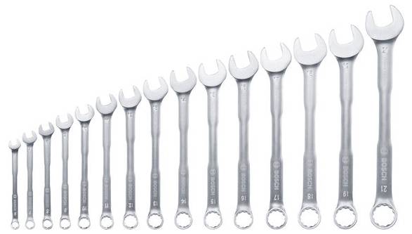 Bosch Home and Garden 1600A02Z9E 1600A02Z9E Kombi-Schlüssel