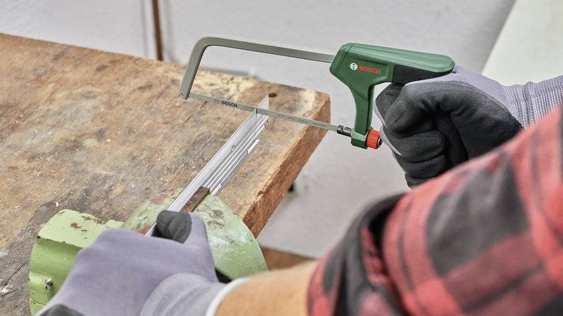 Bosch Home and Garden 1600A032UL Handwerkzeuge Bügelsägeblätter 150mm 24 TPI 3 Stück Sägeblatt-Länge 150mm