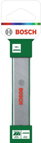 Bosch Home and Garden 1600A032US Handwerkzeuge Abbrechklingen 18 mm, 10 Stück 10St.