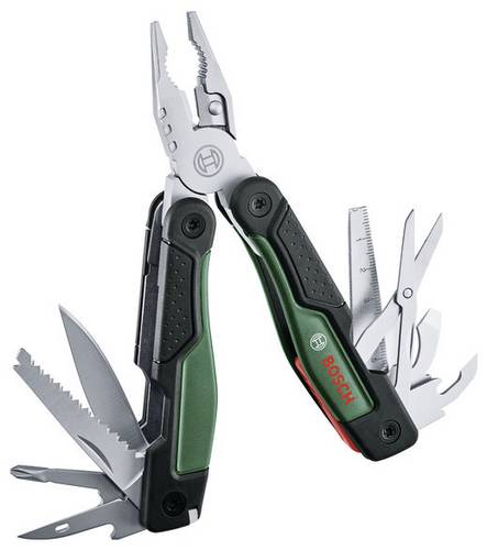 Bosch 1 600 A02 Z98 multi tool pliers Pocket-size 16 tools Black,