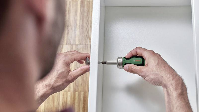 Bosch Home and Garden 1600A032UY Bit-Ratschen-Schraubendreher