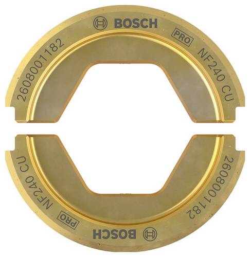 Bosch Accessories 2608001144 2608001144 Crimpeinsatz Rohrkabelschuhe, Rohrverbinder 240 bis 240 mm²