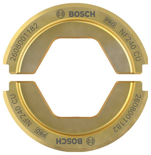 Bosch Accessories 2608001144 2608001144 Crimpeinsatz Rohrkabelschuhe, Rohrverbinder 240 bis 240mm²