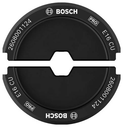 Bosch Accessories 2608001124 2608001124 Crimpeinsatz Rohrkabelschuhe, Rohrverbinder 16 bis 16 mm²