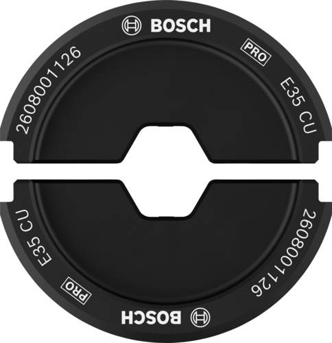 Bosch Accessories 2608001126 2608001126 Crimpeinsatz Rohrkabelschuhe, Rohrverbinder 35 bis 35 mm²