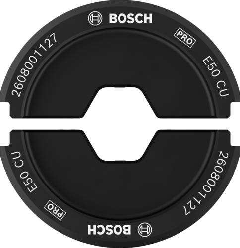 Bosch Accessories 2608001127 2608001127 Crimpeinsatz Rohrkabelschuhe, Rohrverbinder 50 bis 50 mm²