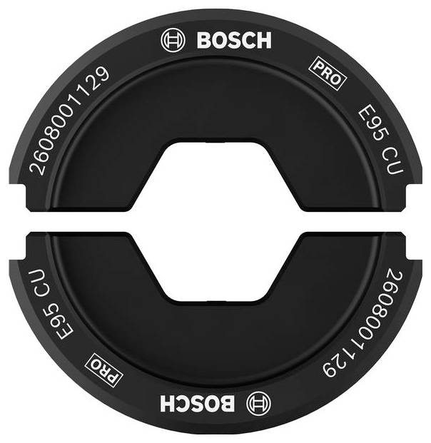 Bosch Accessories 2608001129 2608001129 Crimpeinsatz Rohrkabelschuhe, Rohrverbinder 95 bis 95 mm²