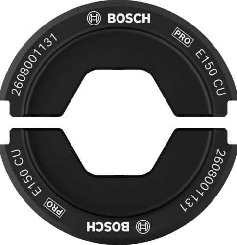 Bosch Accessories 2608001131 2608001131 Crimpeinsatz Rohrkabelschuhe, Rohrverbinder 150 bis 150 mm²