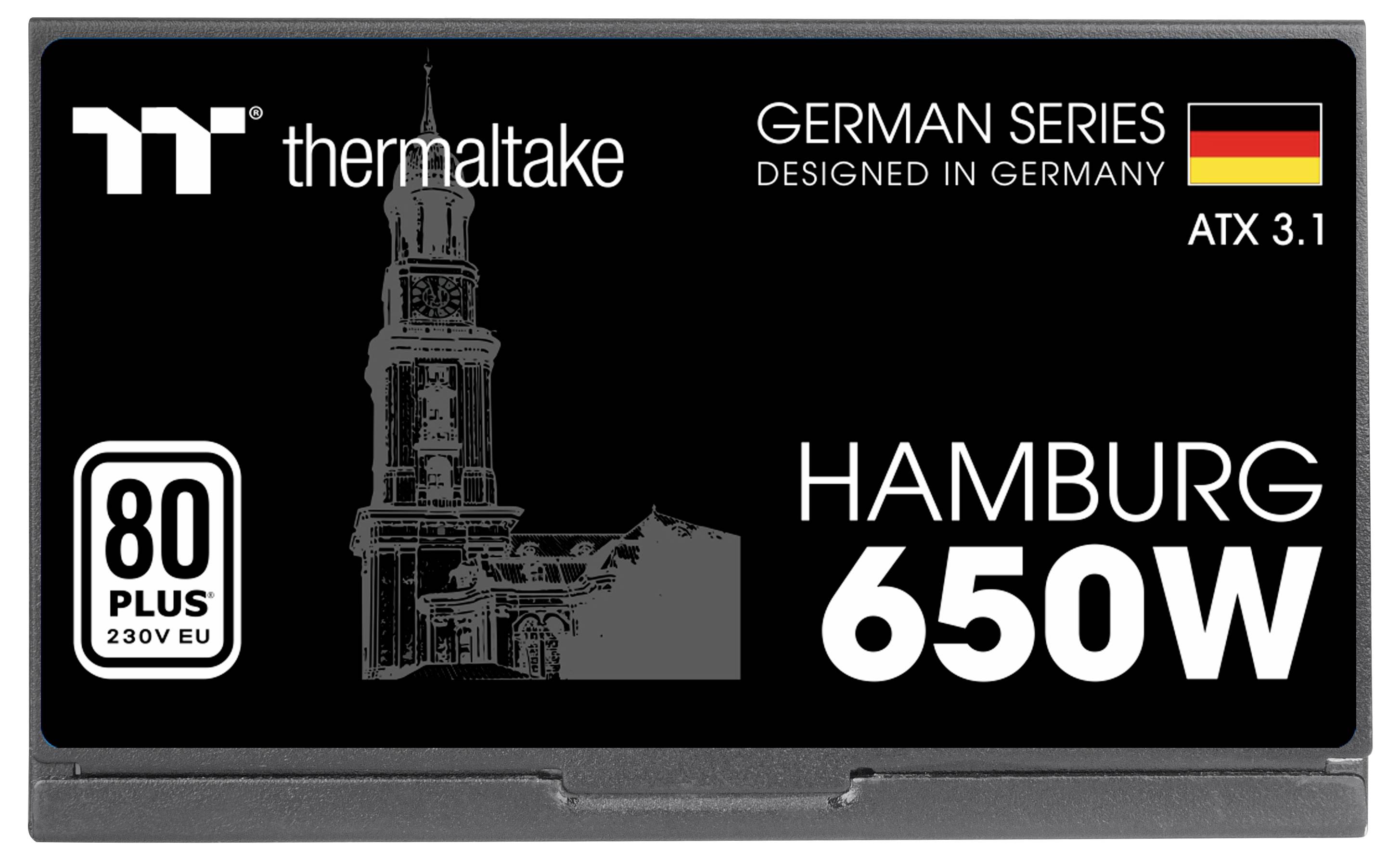 Thermaltake GERMAN SERIES HAMBURG PC Netzteil 650W ATX
