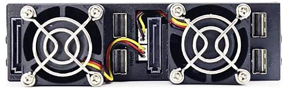 JouJye JJ-N-49NVMS 5.25 Zoll Festplatten-Einbaurahmen auf 2.5 Zoll