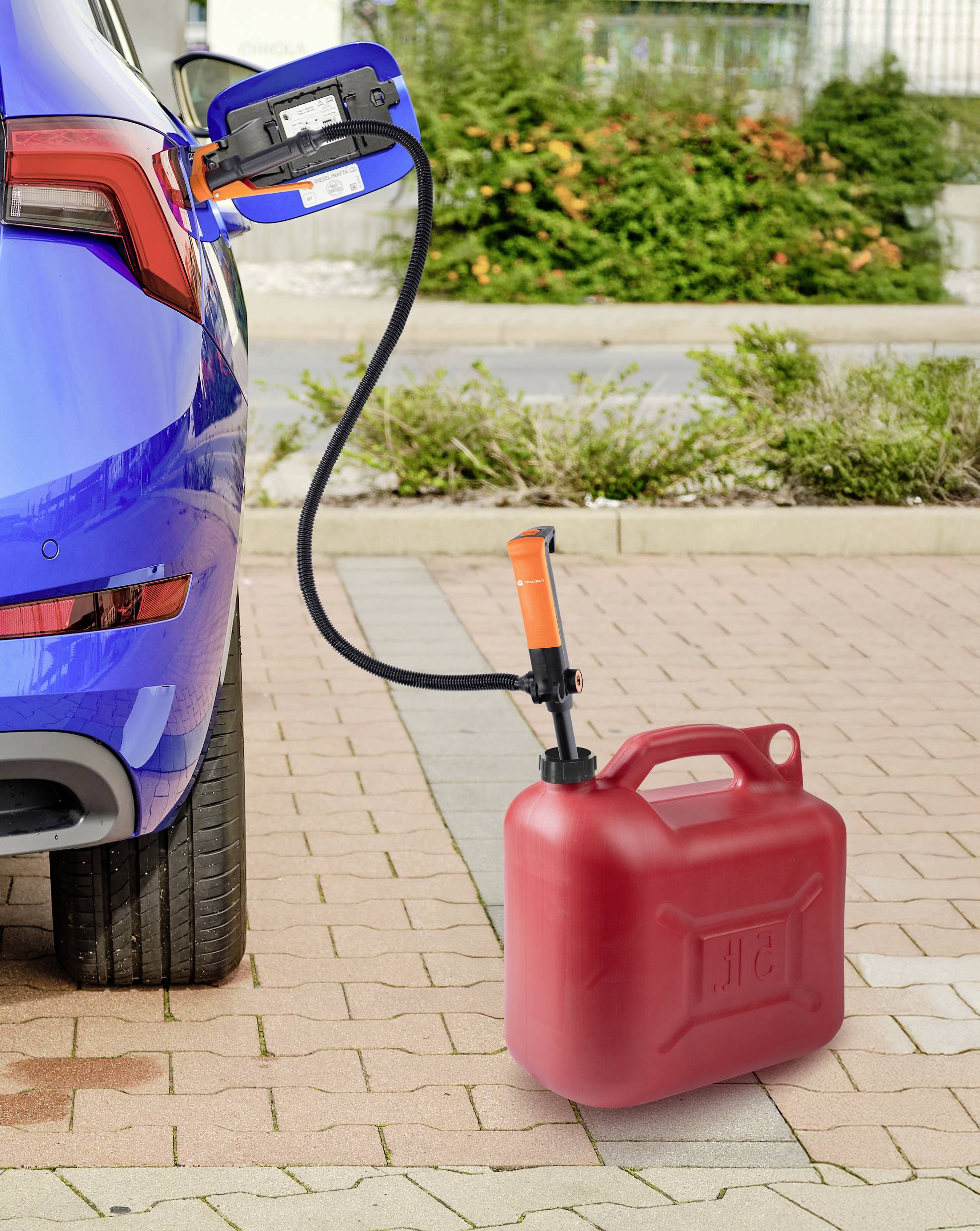 TOOLCRAFT TO-10127856 Elektrische Diesel- und Heizölpumpe 12 V/DC 12 l/min