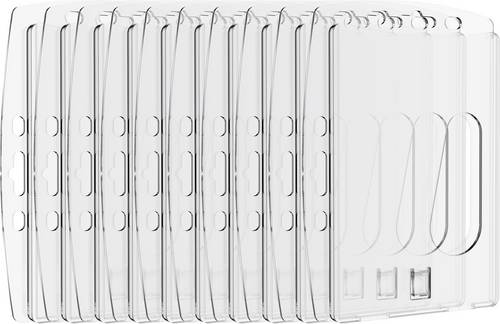 Elevar SP-13503848 Ausweishalter (L x B x H) 60 x 100 x 0.5 mm Ausstanzung, kombinierbar mit Clip