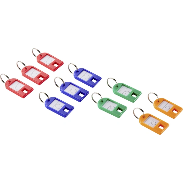 Elevar Schlüsselanhänger SP-13503852 SP-KC-001 4-farbig, Rot, Blue, Orange, Grün 10St. Elevar Schlüsselanhänger SP-13503852 SP-KC-001 4-farbig, Rot, Blue, Orange, Grün 10St.