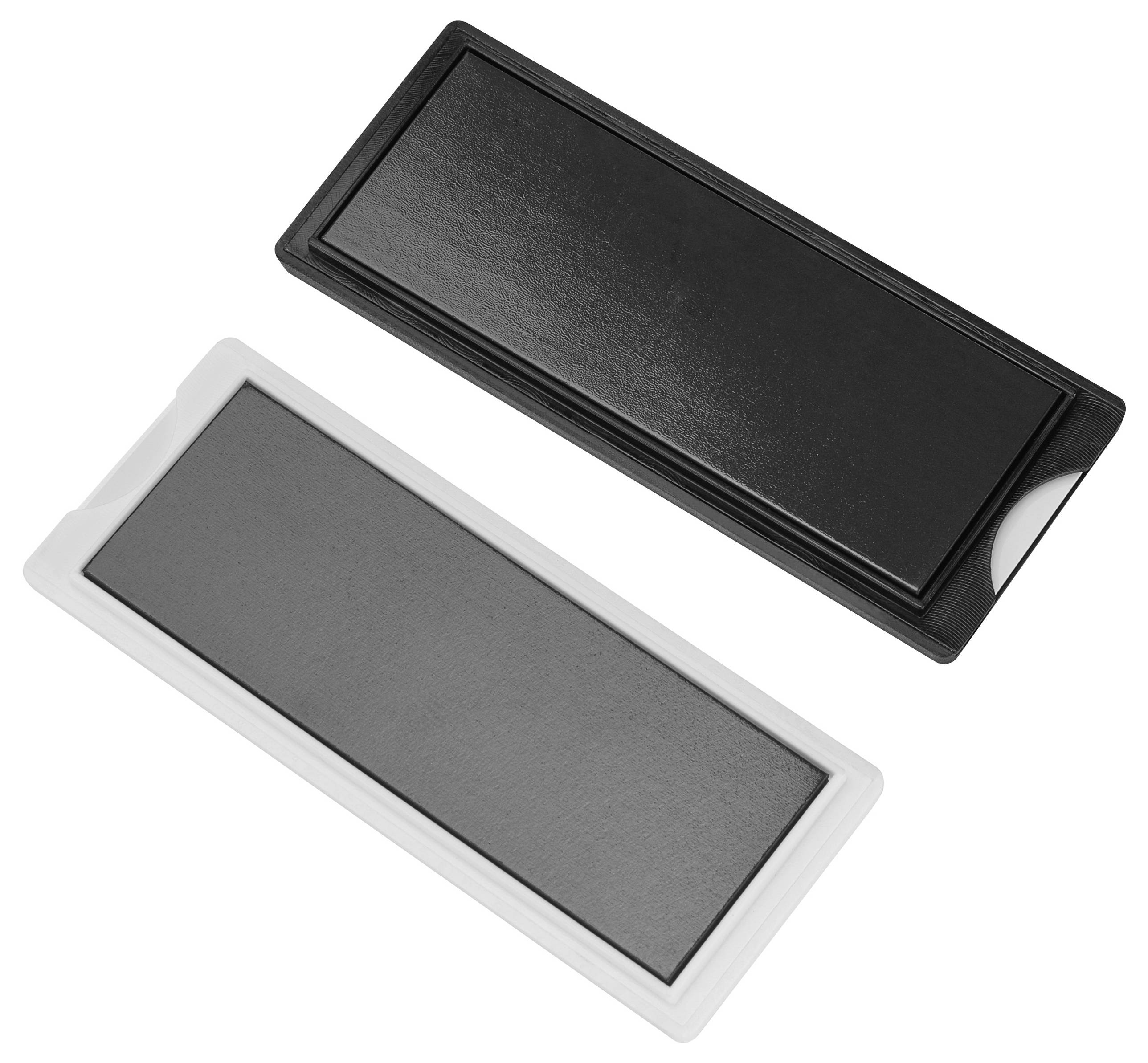 Elevar Magnetische Etikettentasche SP-13503884 Schwarz, Weiß 100mm x 40mm 50St.
