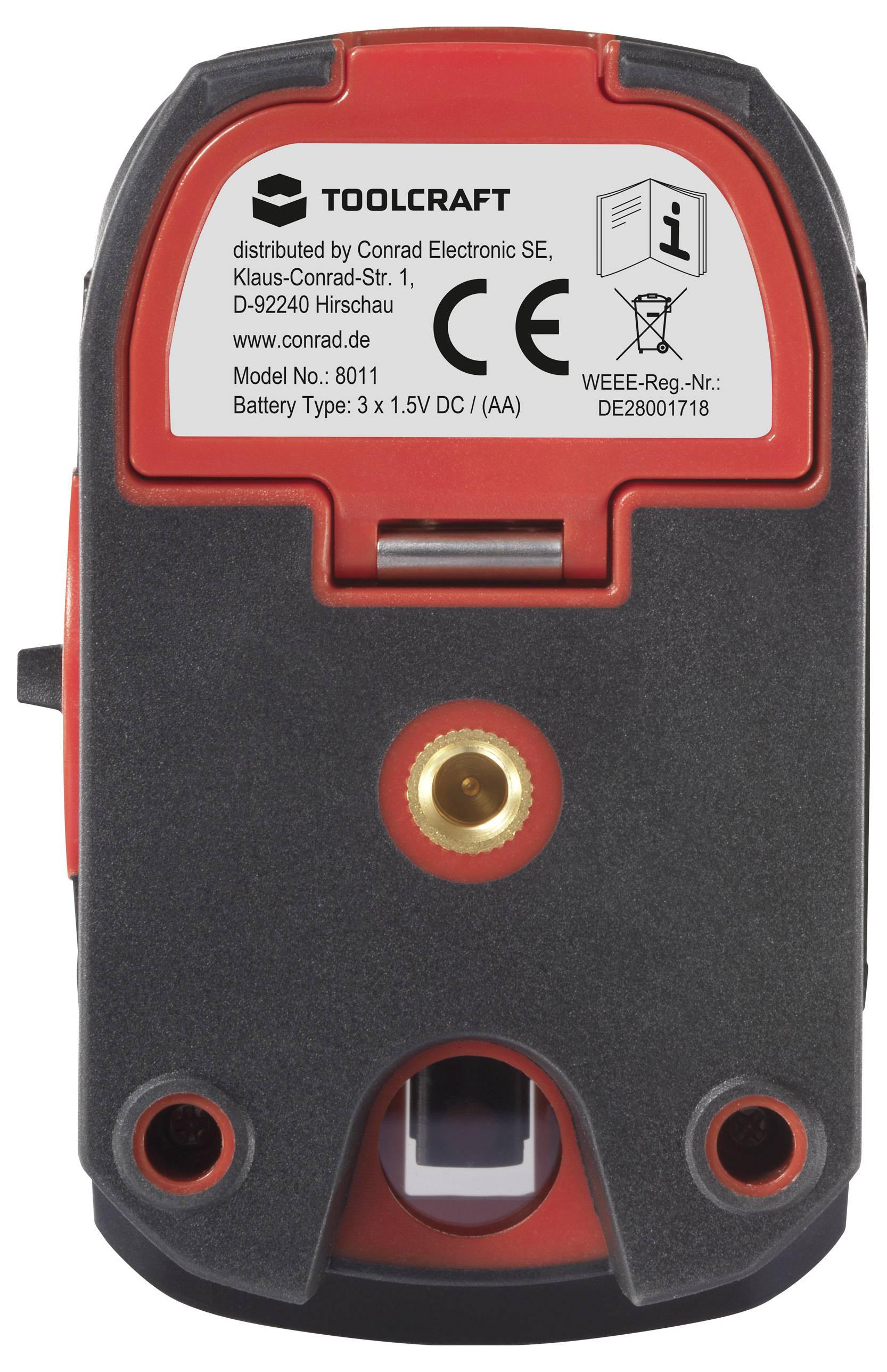 TOOLCRAFT Kreuzlinienlaser grüner Laser, selbstnivellierend Reichweite (max.): 30m