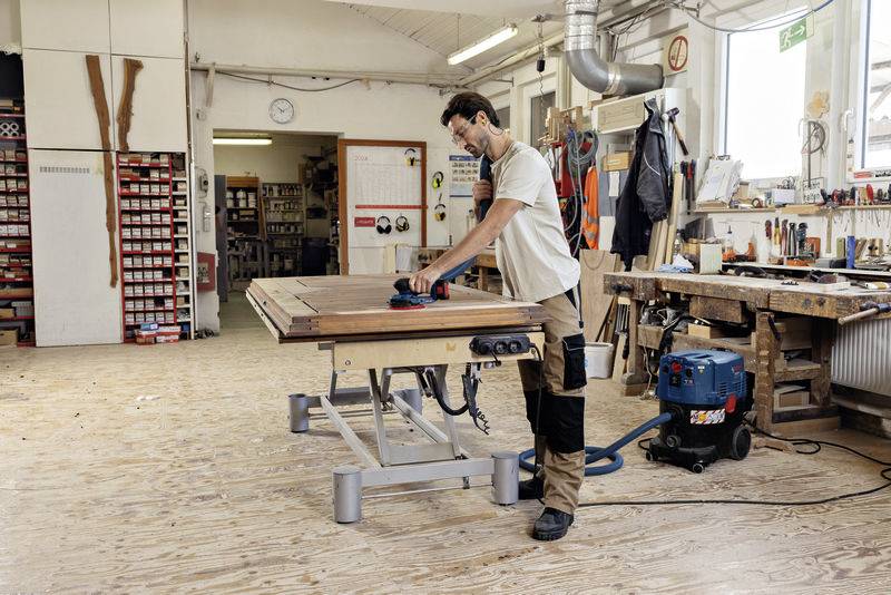 Bosch Professional GEX 18V-150-3 0601372903 Akku-Exzenterschleifer