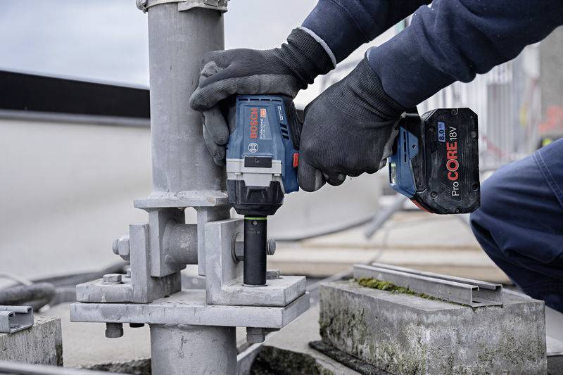 Bosch Professional GDS 18V-750 C 06019L9002 Akku-Drehschlagschrauber 750 Nm 18 V Anzahl mitgelieferte Akkus 2 8.0 Ah