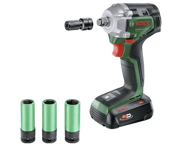 Bosch Home and Garden UniversalImpactDrive 18V-350 0603980305 Akku-Drehschlagschrauber 350 Nm 18V Anzahl mitgelieferte Akkus 0
