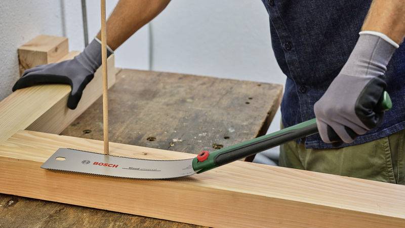 Bosch Home and Garden 1600A02ZB9 Handwerkzeuge Japansägeblatt Ryoba 250mm Sägeblatt-Länge 250mm