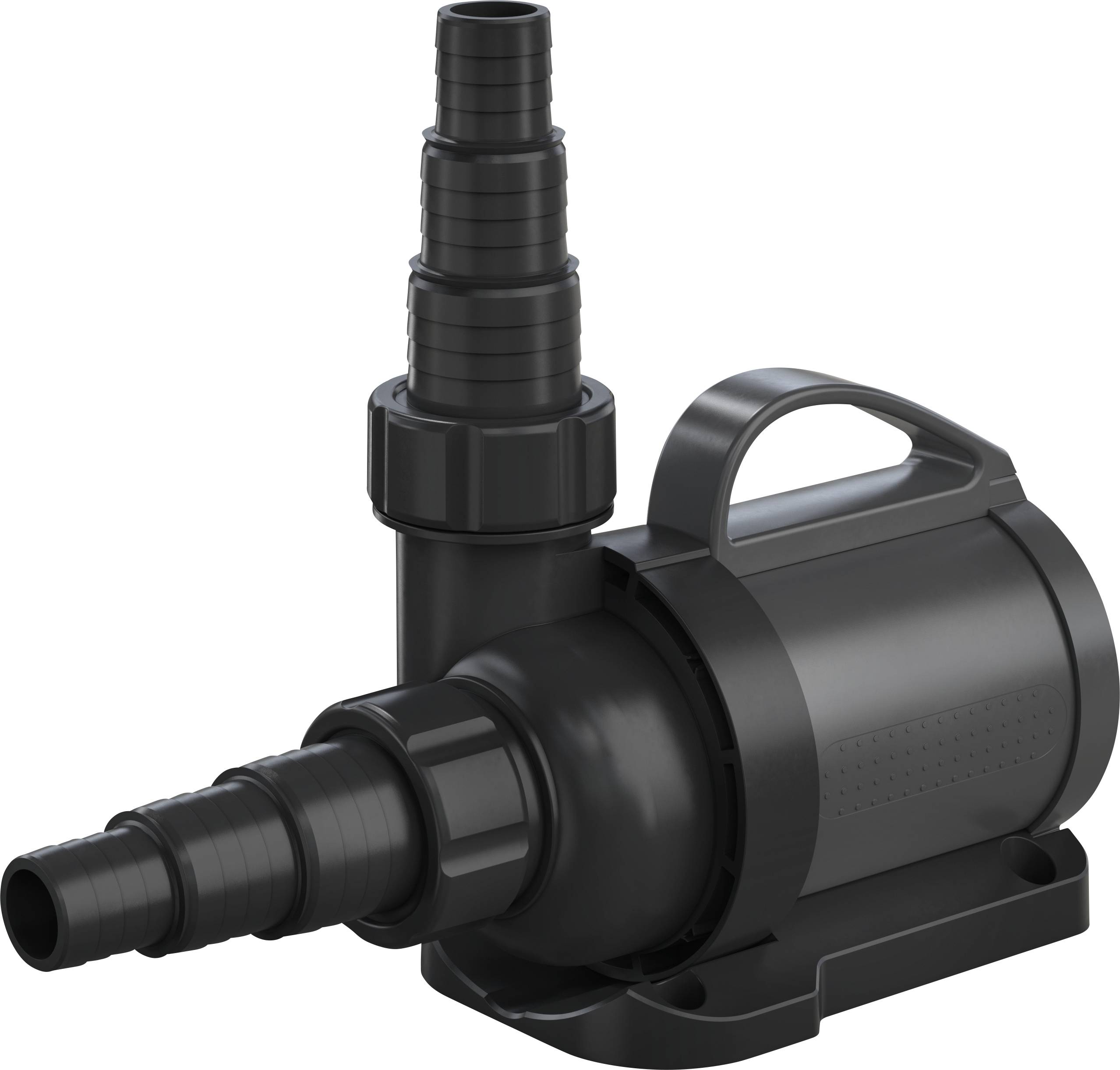 Pontec 95663 Bachlaufpumpe, Filterpumpe mit Filterfunktion 10000 l/h