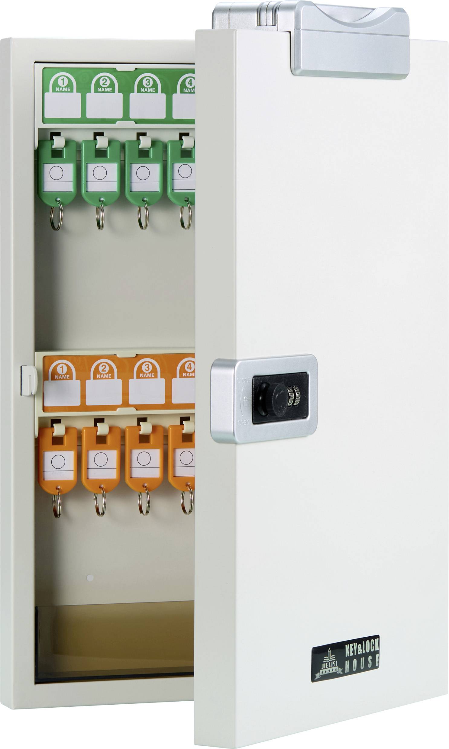 Elevar Schlüsselkasten SP-32KB-001 SP-13504496 Anzahl Haken 32 Weiß