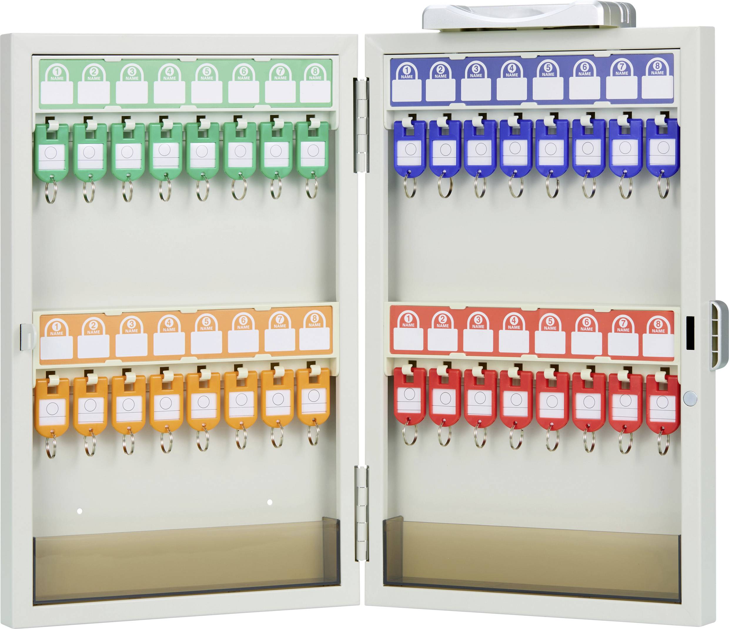 Elevar Schlüsselkasten SP-32KB-001 SP-13504496 Anzahl Haken 32 Weiß