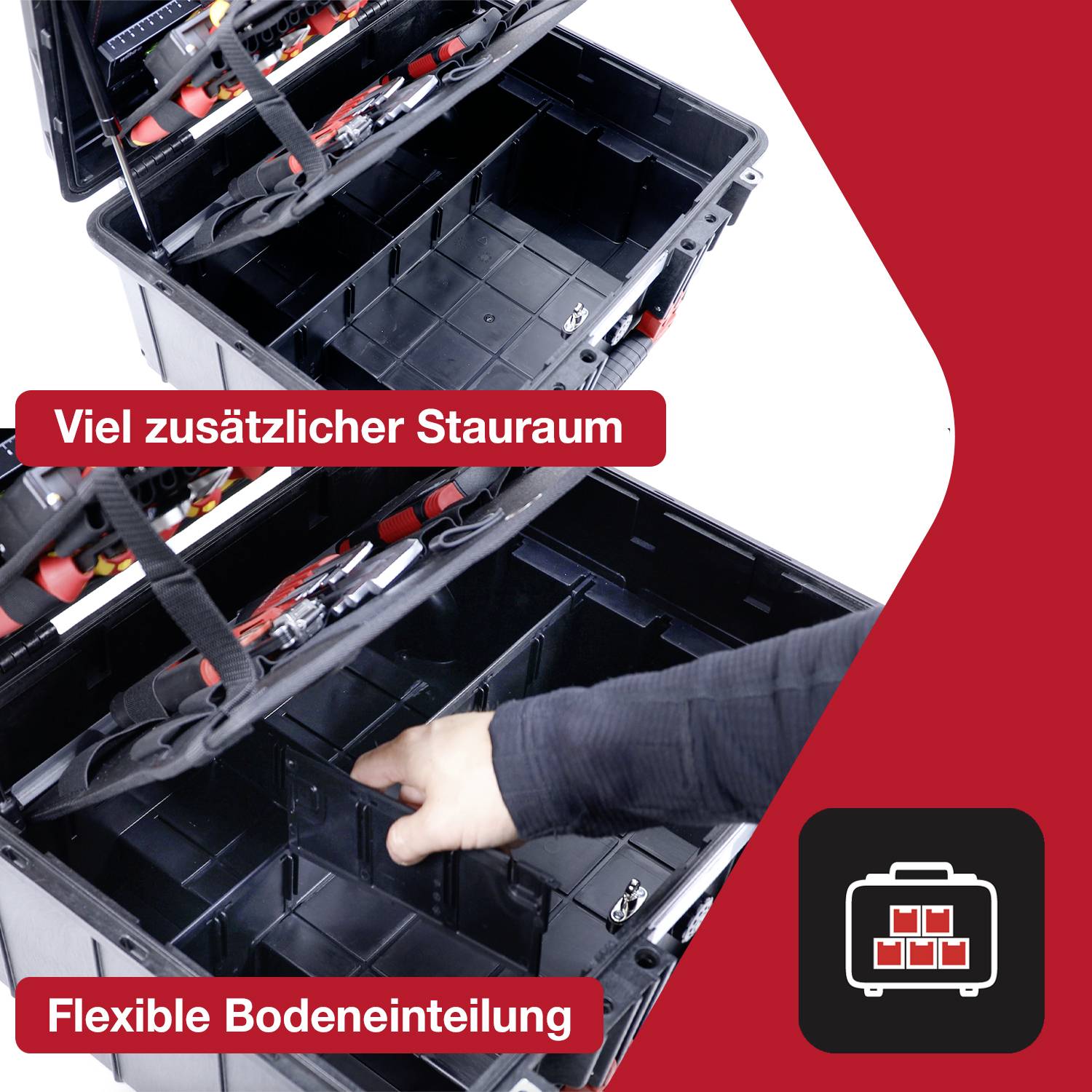 Wiha XL 2 Trolley 45795 Elektriker, Handwerker, Lehrlinge, Profi, VDE Werkzeugkoffer bestückt 60teilig
