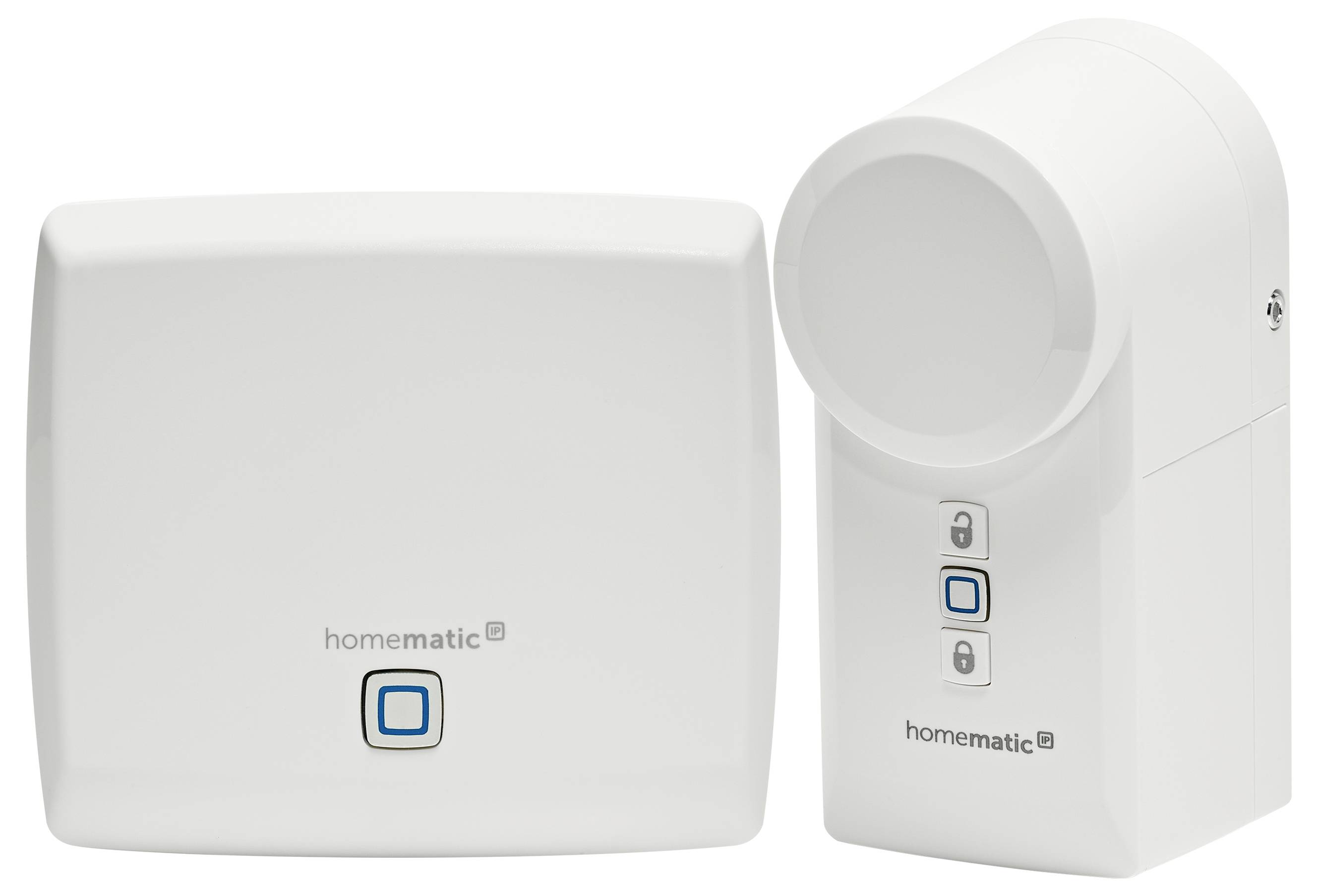 Homematic IP Funk Türschlossantrieb, Access Point Funk Starter Set Mini Zutritt (Türschloss) HmIP-SK25