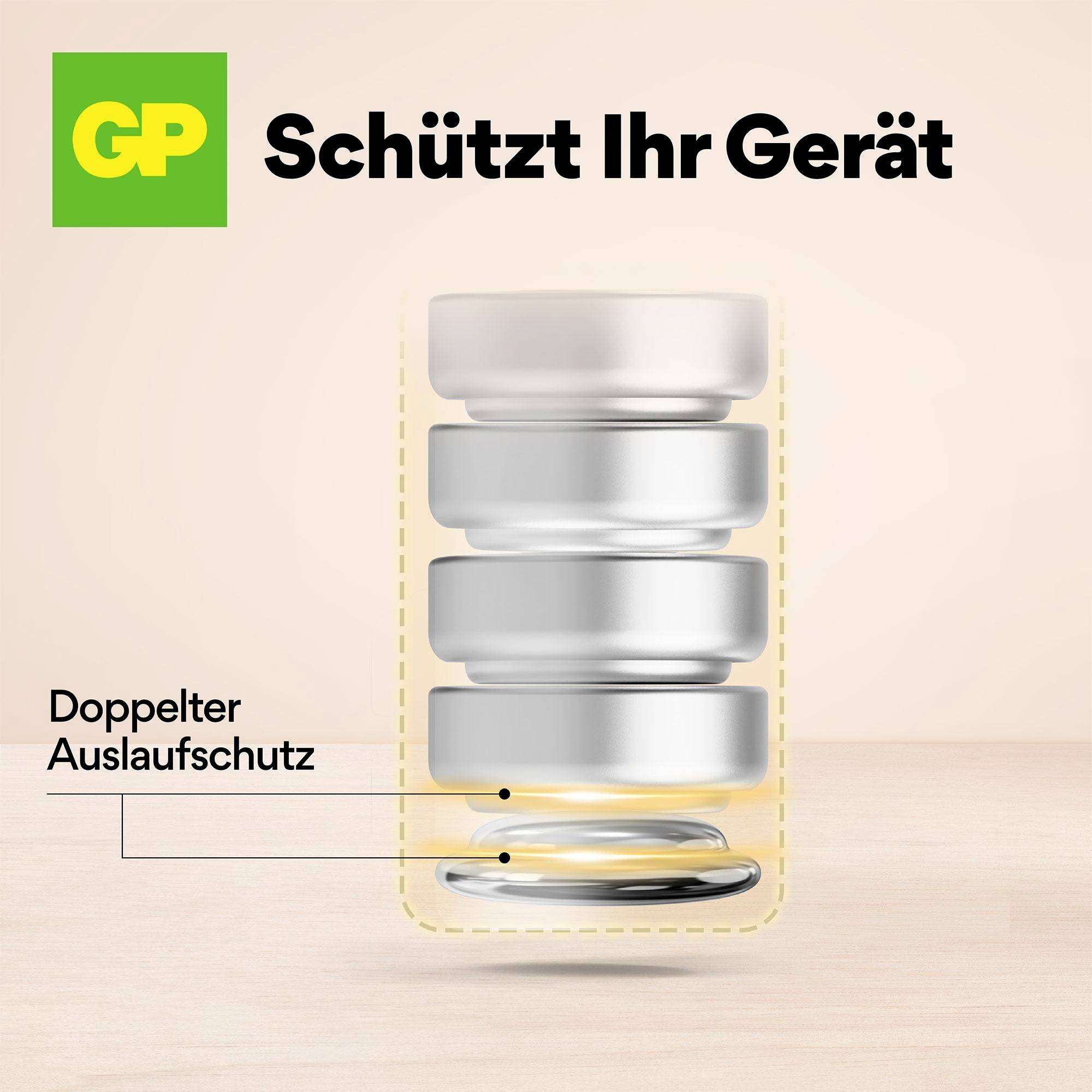 GP Ultra Spezial-Batterie 23A 12V 4St.