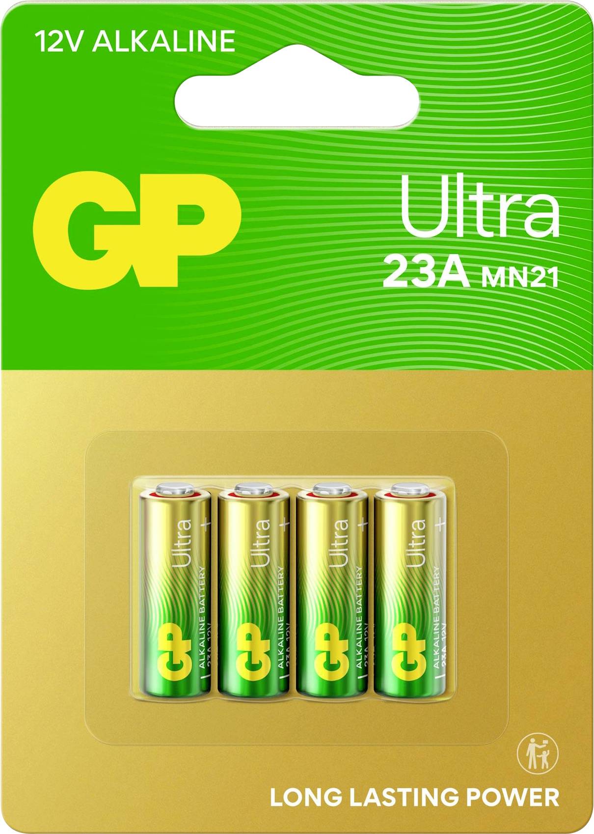 GP Ultra Spezial-Batterie 23A 12V 4St.