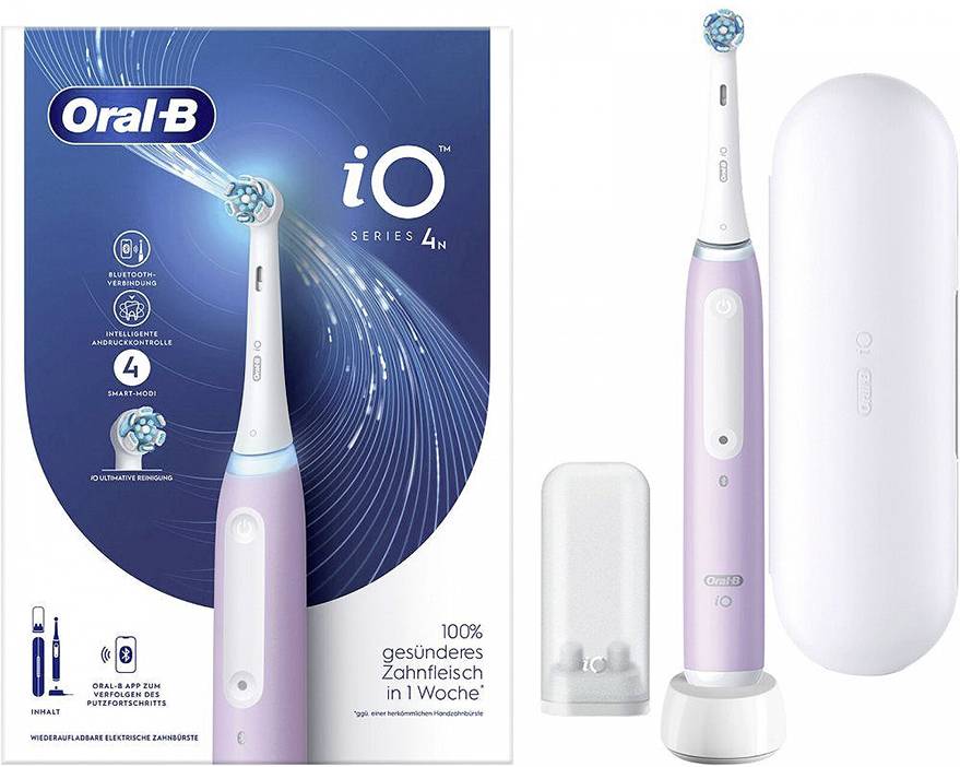 Oral-B iO Series 4 415008 Elektrische Zahnbürste Lavendel