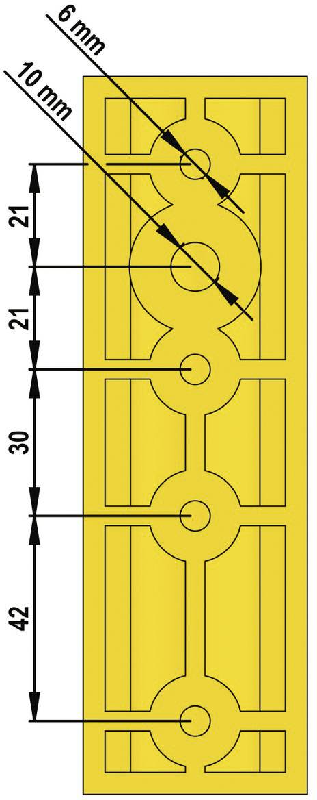 LAPP RUNDKABELKEILKLEMMEN RKK 01 Kabelclip 52026020 1St.