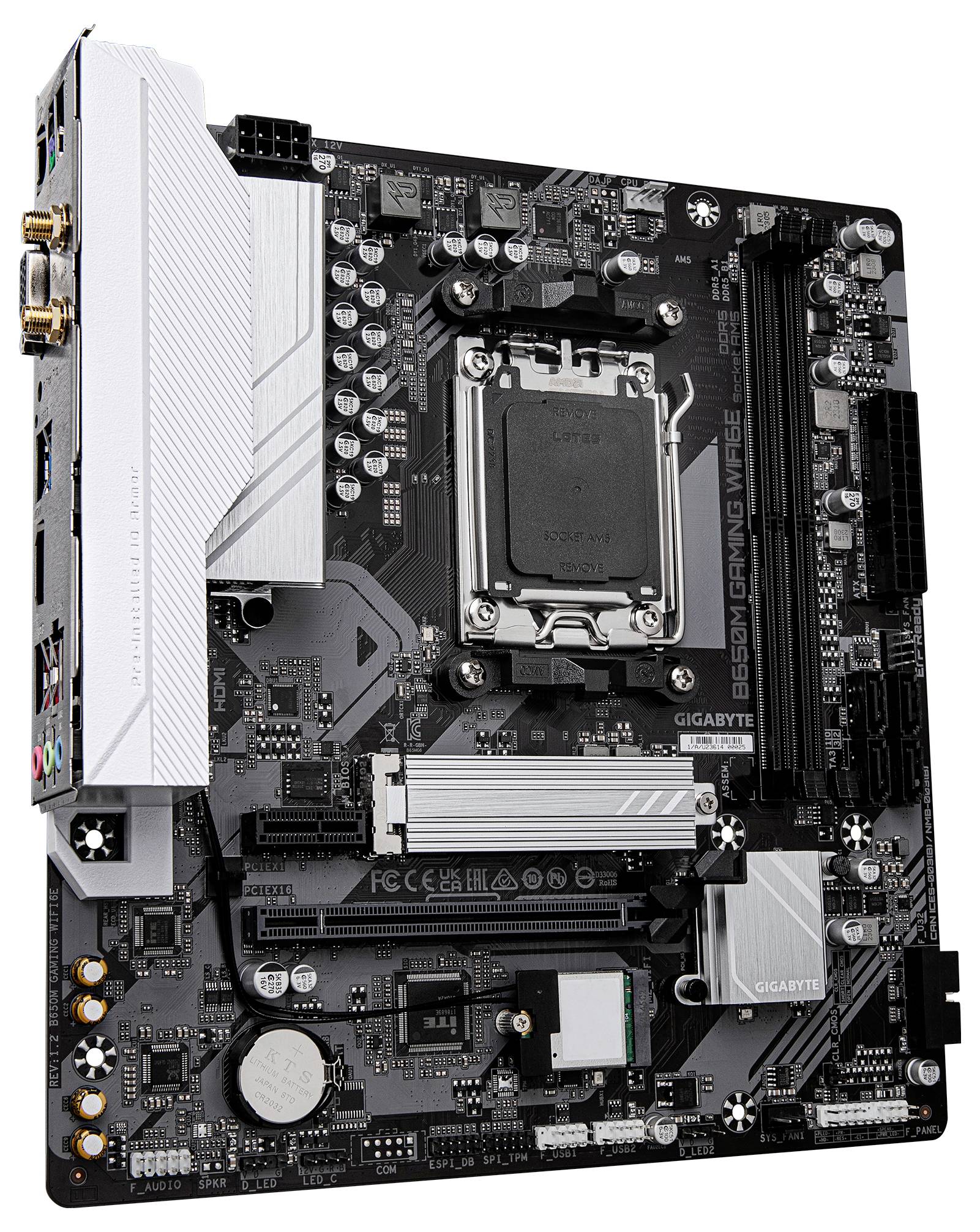 Gigabyte X870I AORUS PRO ICE Mainboard Sockel (PC) AMD® AM5 Formfaktor (Details) Mini-ATX Mainboard-Chipsatz AMD® X870