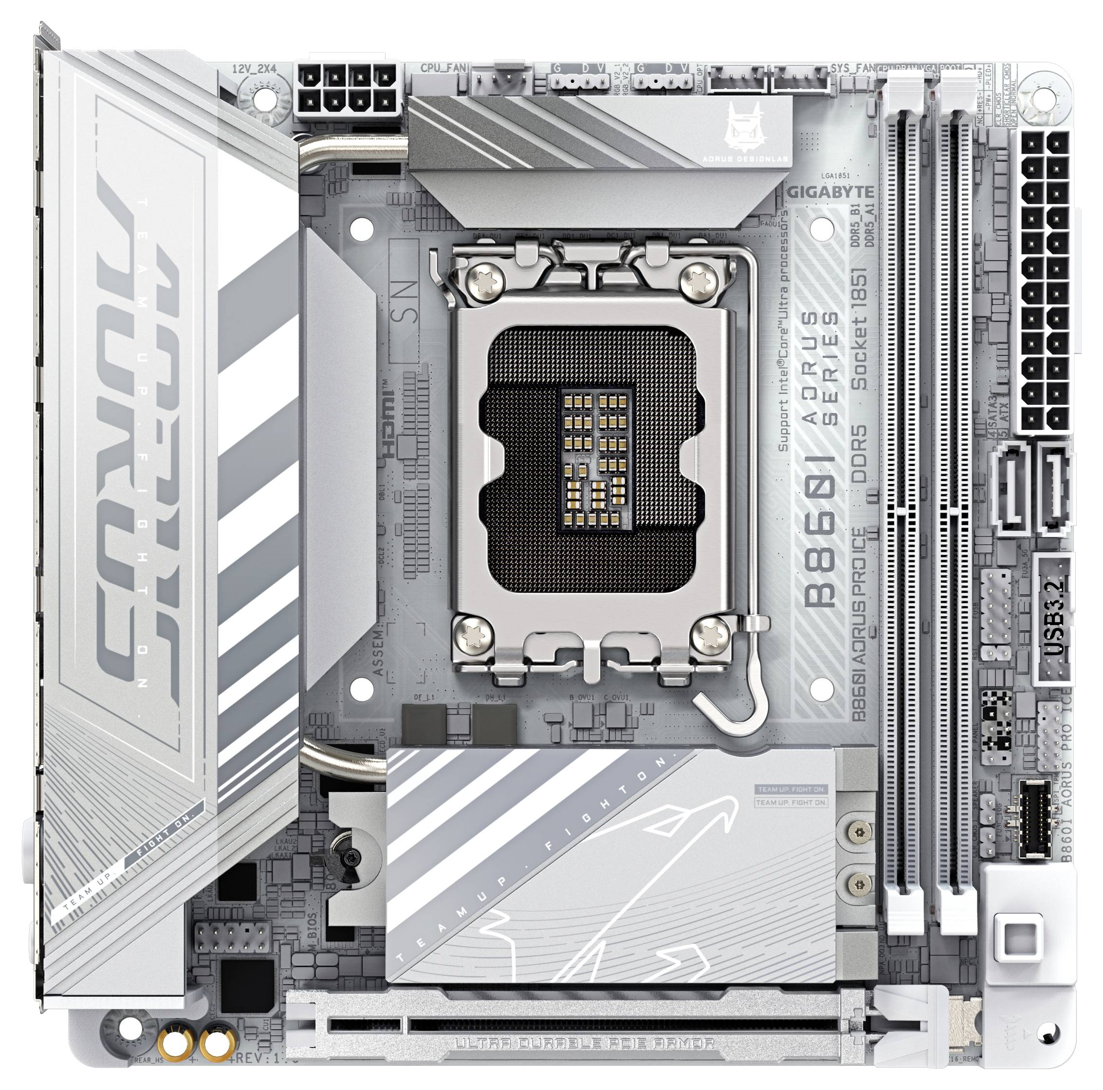 Gigabyte B860I AORUS PRO ICE LGA1851 MB Mainboard Sockel (PC) Intel® LGA 1851