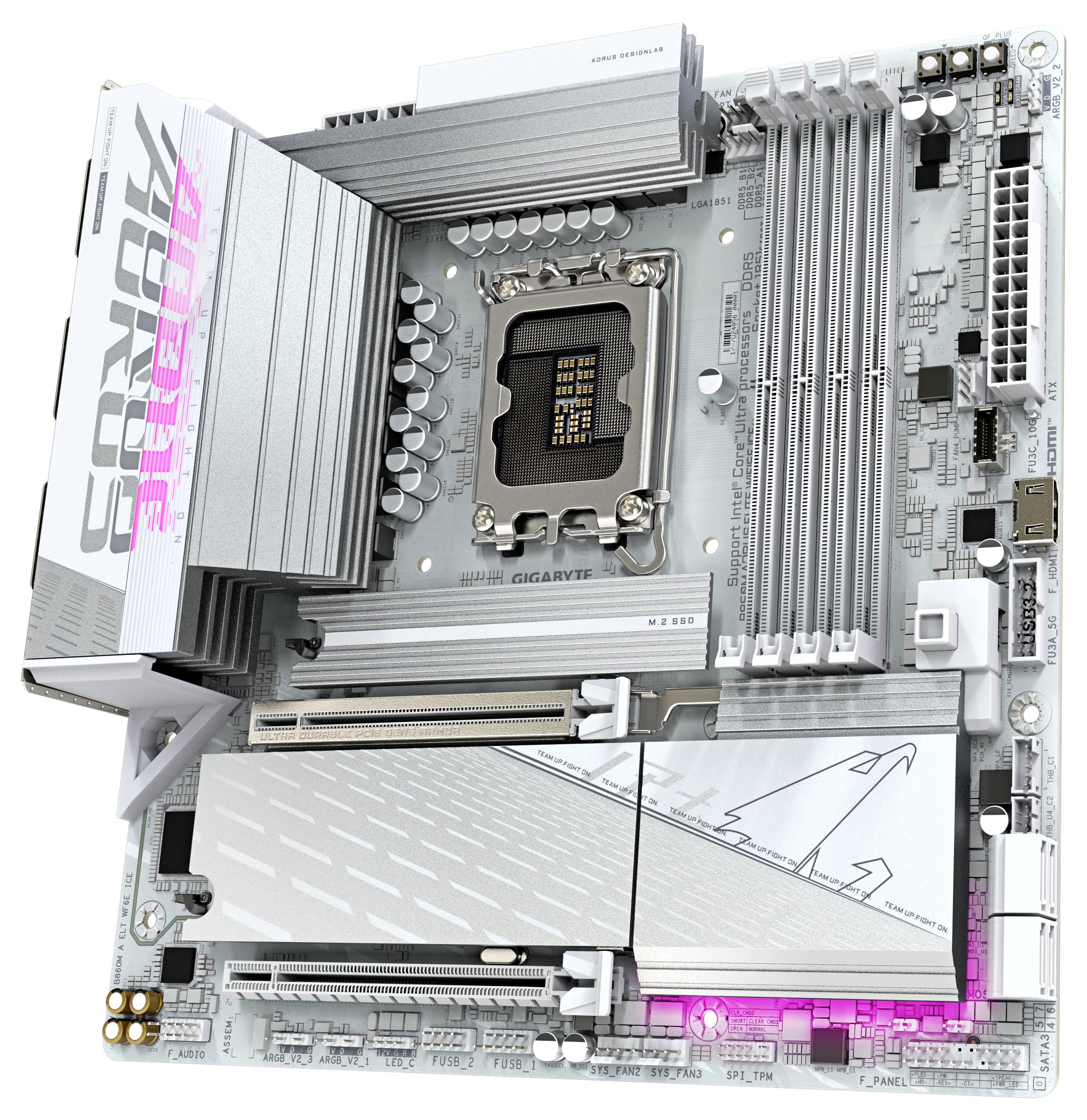 Gigabyte B860M A ELT WF6E ICE LGA1851 MB Mainboard Sockel (PC) Intel® LGA 1851