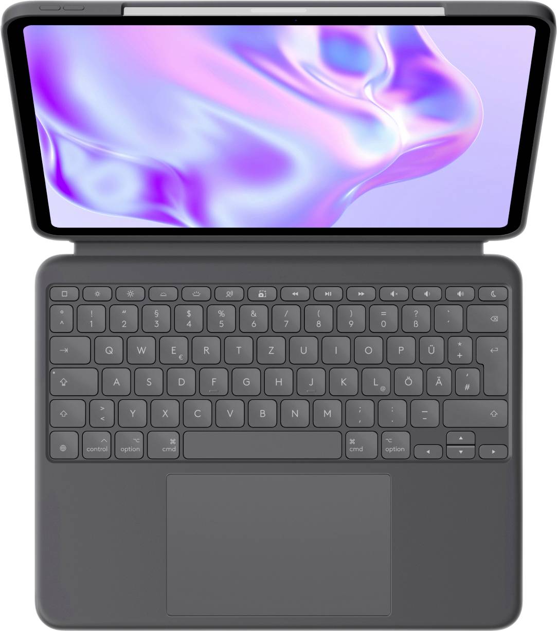 Logitech Bluetooth Combo Touch iPad Pro Tablet-Tastatur Passend für Marke (Tablet): Apple