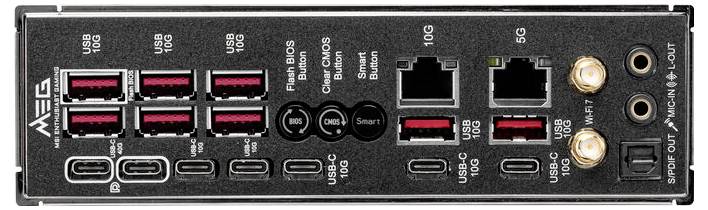 MSI MPG X870E GODLIKE Mainboard Sockel (PC) AMD® AM5 Formfaktor (Details) E-ATX Mainboard-Chipsatz AMD® X870E