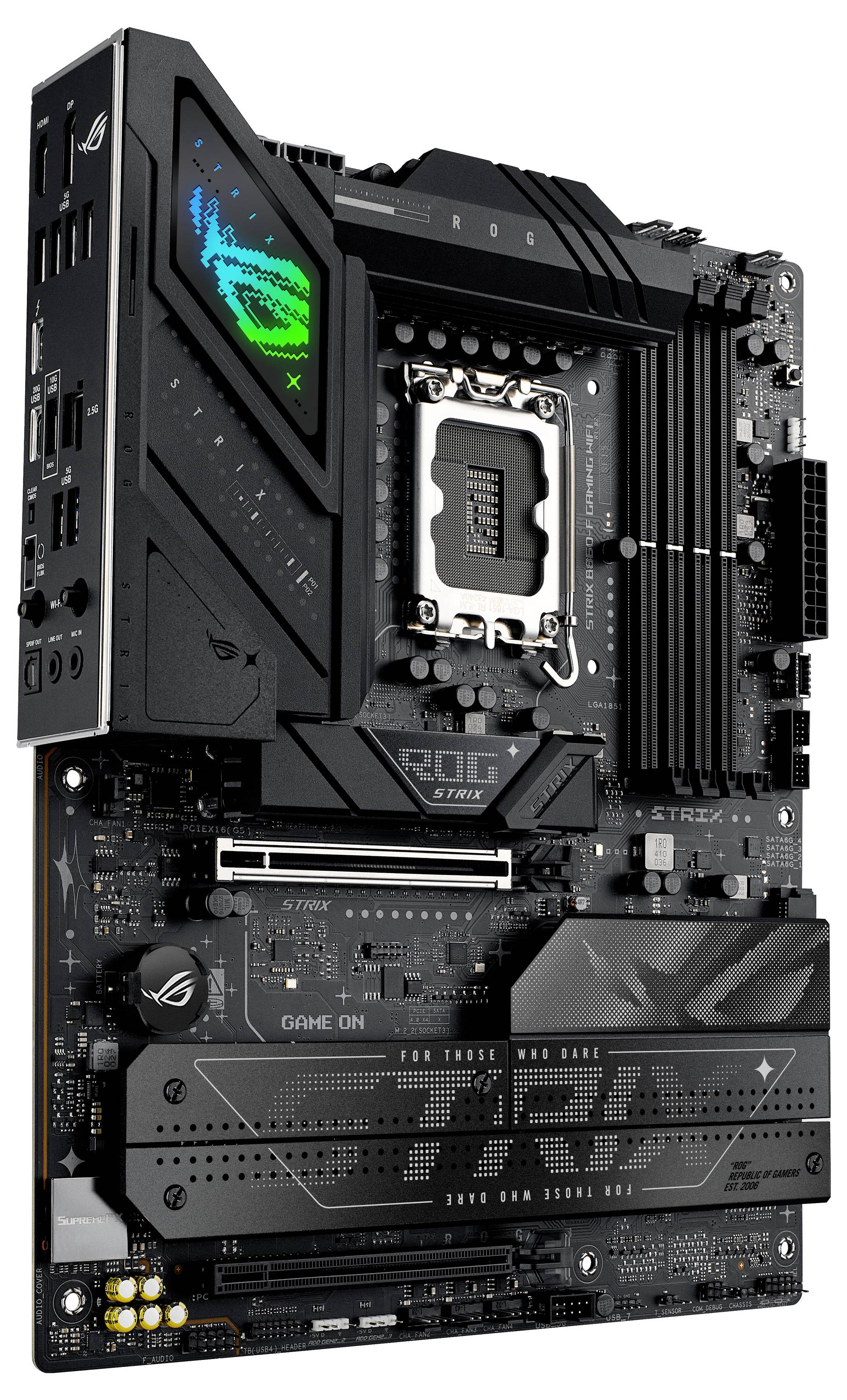 Asus ROG STRIX B860-F GAMING WIFI Mainboard Sockel (PC) Intel® LGA 1851 Formfaktor (Details) ATX Mainboard-Chipsatz Intel® B860