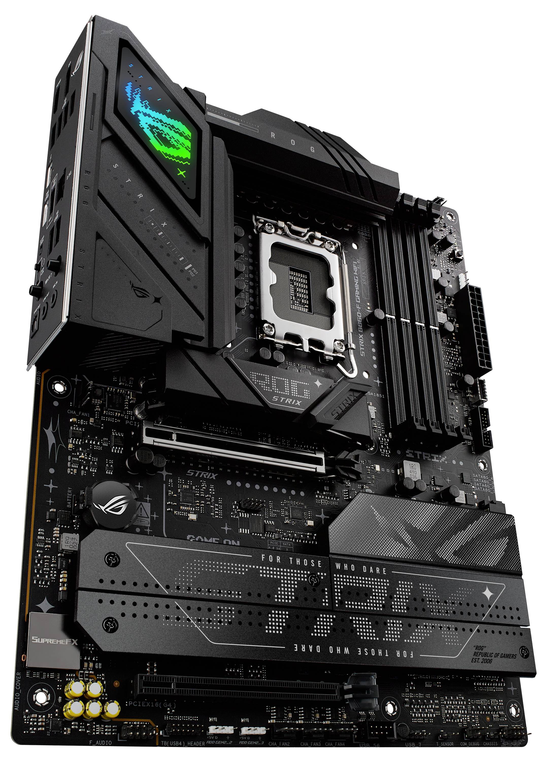 Asus ROG STRIX B860-F GAMING WIFI Mainboard Sockel (PC) Intel® LGA 1851 Formfaktor (Details) ATX Mainboard-Chipsatz Intel® B860